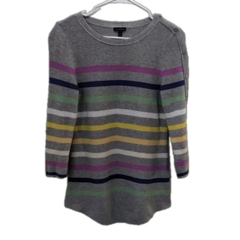 Talbot's Women's Sweater with stripes